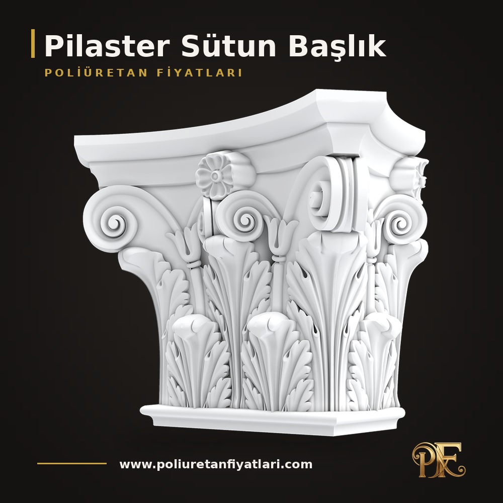 Pilaster Sütun Başlık modelleri