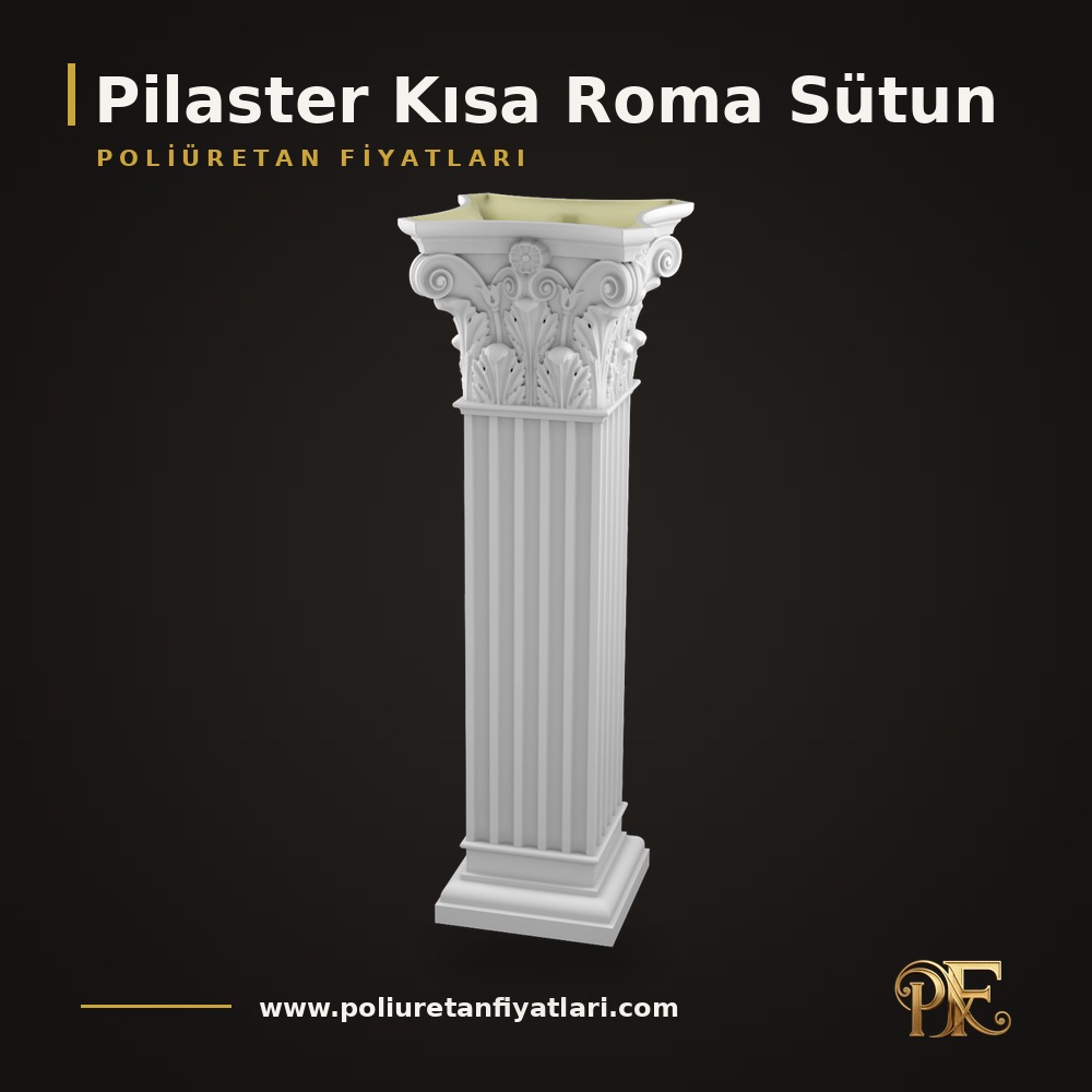 Pilaster Kısa Roma Sütun modelleri