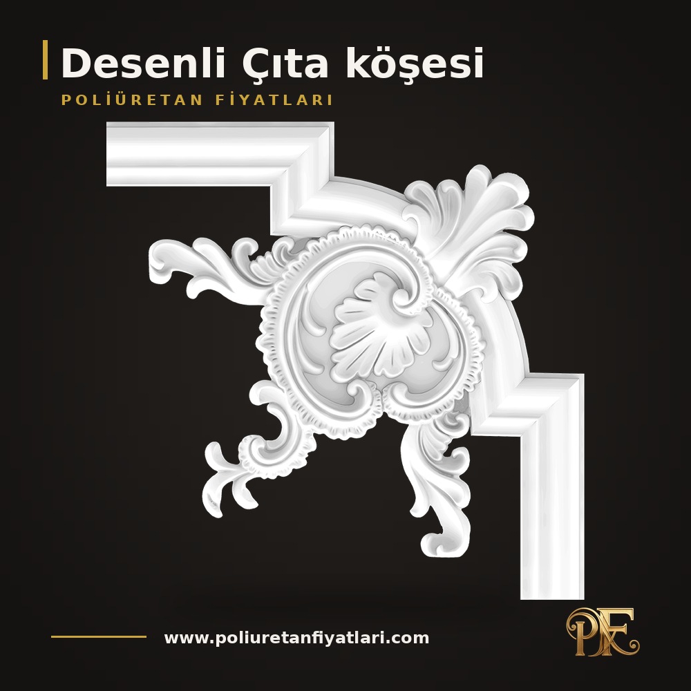 Desenli Çıta köşesi modelleri