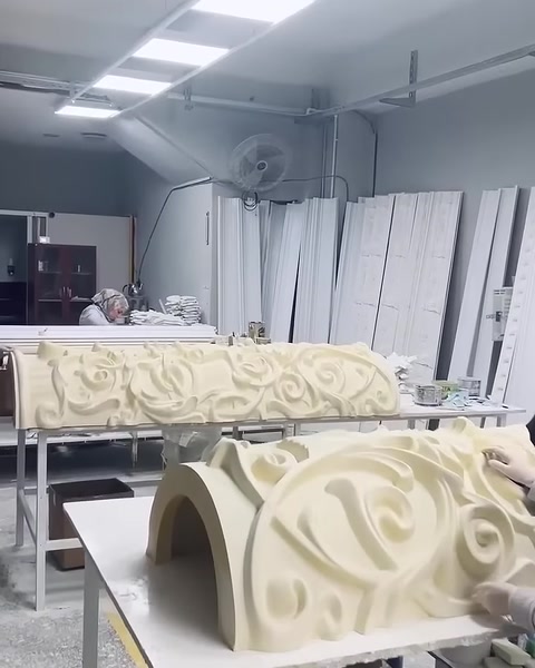 Poliüretan 60 cm Sütun Ayağı Modelleriyle Silindirik Sütun İmalatında Estetik ve Dayanıklılık — 0:17