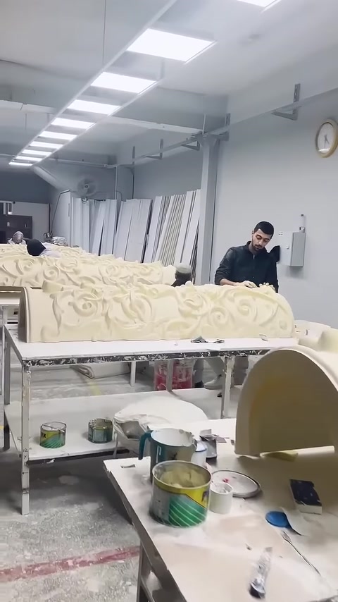 Poliüretan 60 cm Sütun Ayağı Modellerinin İmalatı