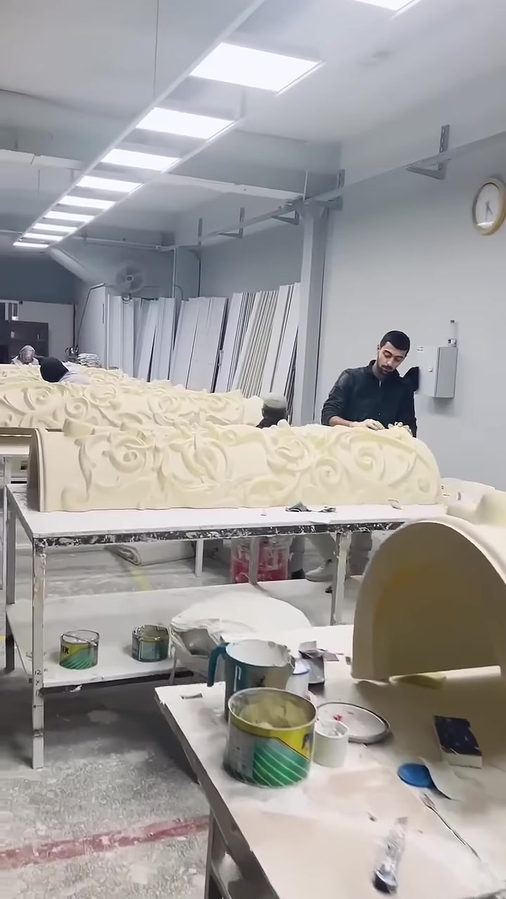 Poliüretan 60 cm Sütun Ayağı Modellerinin İmalatı