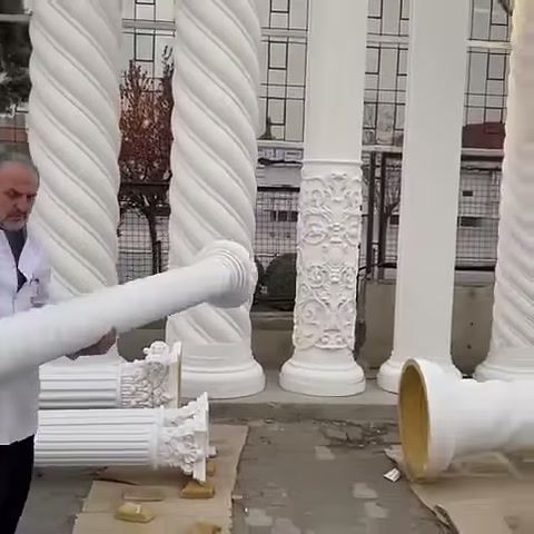Poliüretan Sütun Başlıkları ve Dekoratif Sütun Modelleri