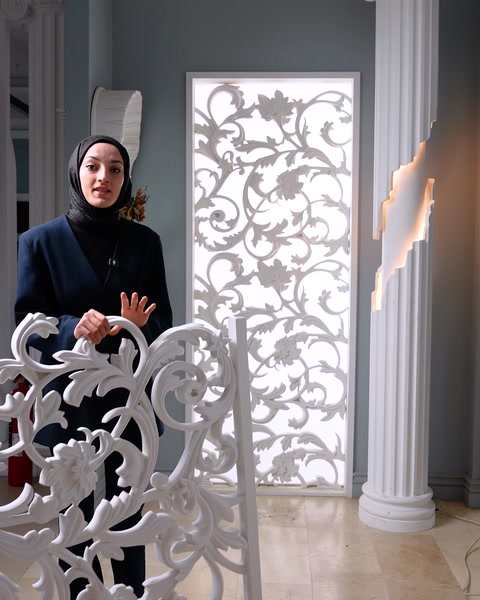 Polure İmalatı Desenli Panelleri Pleksi Aydınlatmayla Mekanlarınıza Yeni Bir Estetik Katın
