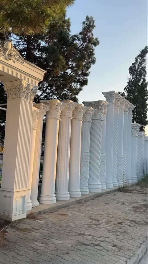Poliüretan Sütun Modelleri: Mimari Dekorasyon ve Villa Tasarımları