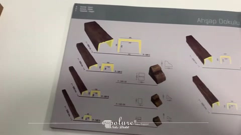 Katalogda kiriş ve mertek yerleşimlerine ait uygulama şemaları