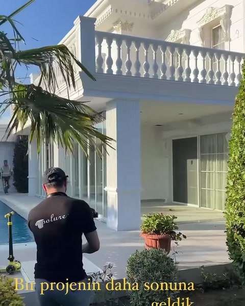 3D Mimari Çizim ile Poliüretan Dekorasyon Ürünleriyle Villa Dış Cephe Modellerinde Estetik Dönüşüm — 0:12