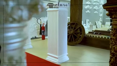 Kısa Roma Sütun ve Poliüretan Sehpa Sütun Modelleri