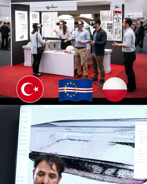 Bilgisayar ekranında incelenen ayrıntılı mimari proje çizimi