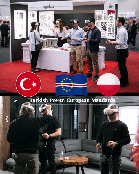 VR ortamında modern salon dekorasyonunun birlikte değerlendirilmesi