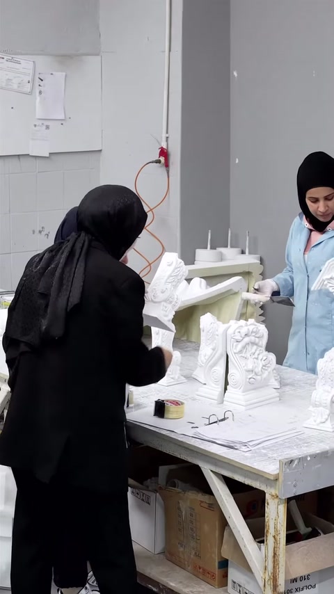 Poliüretan Sütun Başlıkları, Kaideler, Yivli ve Burgulu Sütun Modelleri