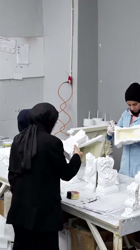 Poliüretan Sütun Başlıkları, Kaideler, Yivli ve Burgulu Sütun Modelleri