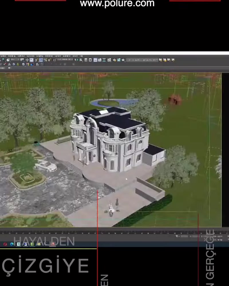 Poliüretan Villa Projesi: 3D Tasarım, Üretim ve Dekoratif Montaj