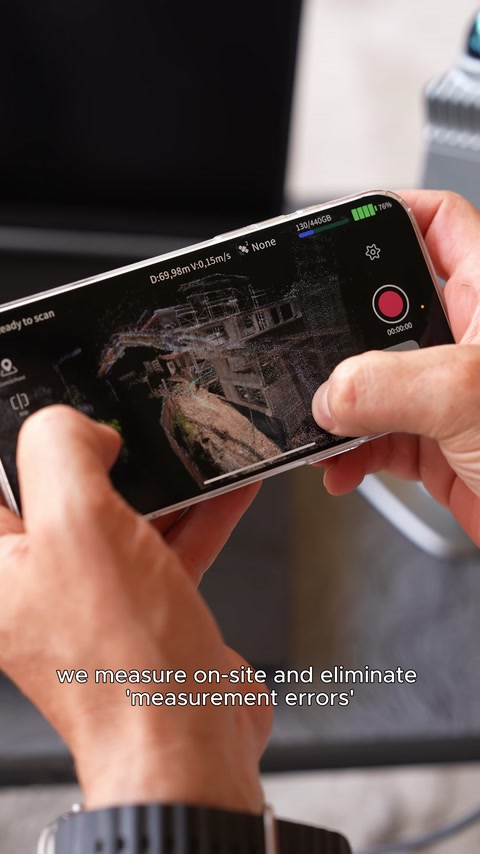 Tarama süreci mobil cihaz ekranından anlık olarak kontrol ediliyor