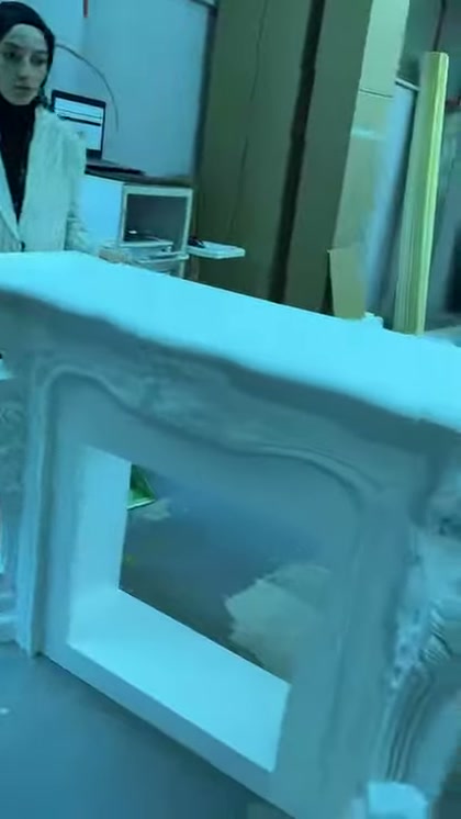 Poliüretan Dekoratif Hazır Şömine Modelleri