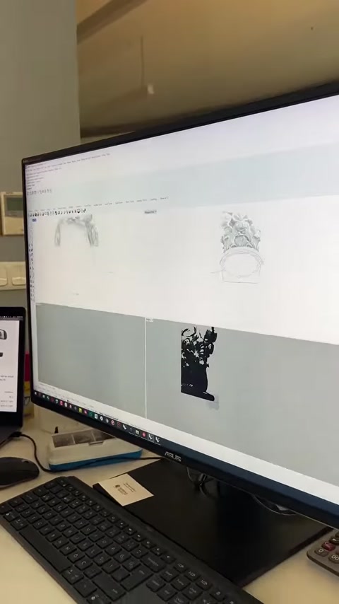 Sütun başlığına ait tarama verileri yazılım arayüzünde işleniyor