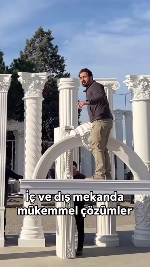 Poliüretan Dekoratif Pencere, Kapı ve Sütun Modelleri