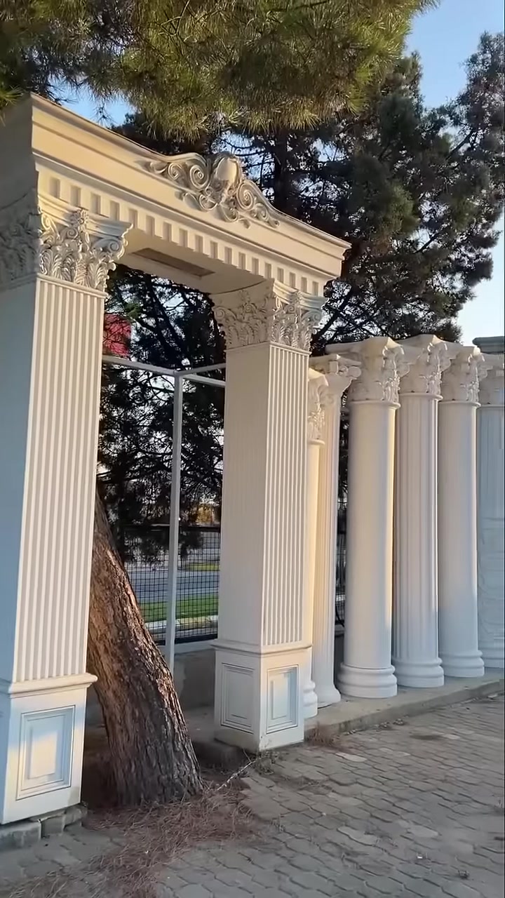 Polure Poliüretan Sütun Başlıklarıyla Modern ve Klasik Mimari Dokunuşlar