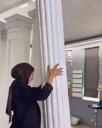 Derin yivli sütun gövdesinin yüzey ayrıntıları gösteriliyor