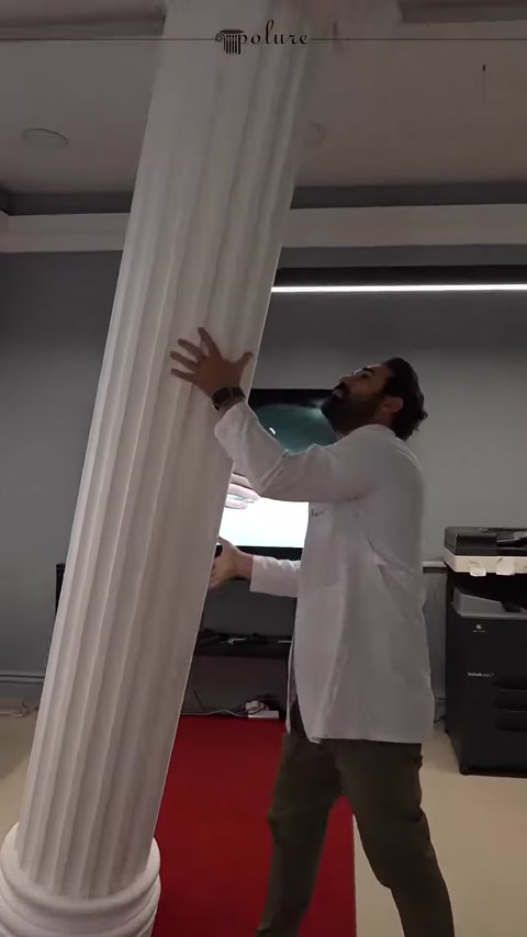 Otantik Dekor Poliüretan Sütun Başlıkları ve Dekoratif Modeller