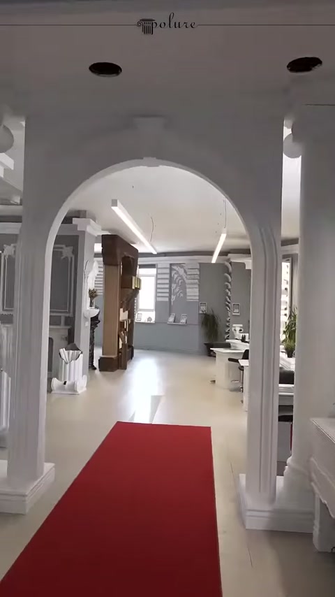 Otantik Dekor Poliüretan Sütun Başlıkları ve Dekoratif Modeller