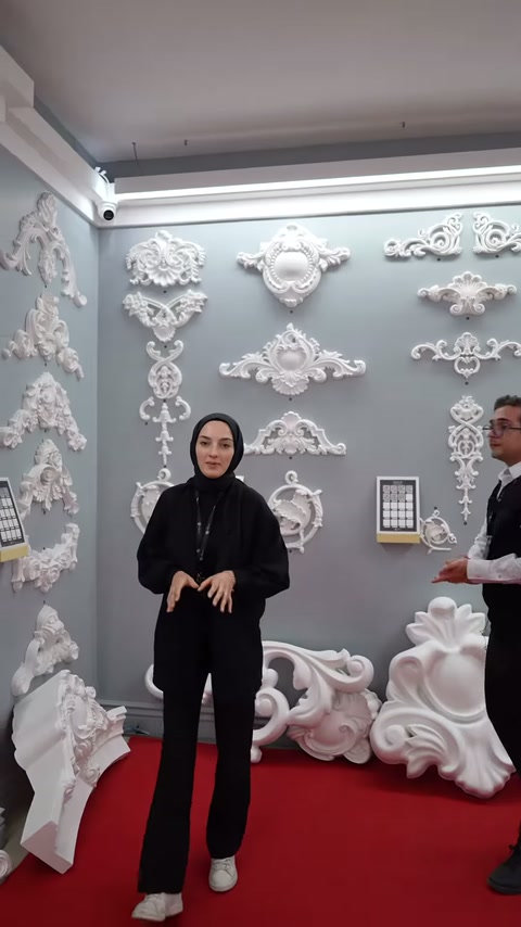 Poliüretan Taç Pediment Modelleri ve Dekoratif Motifler