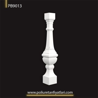Klasik balkon korkuluğu Poliüretan Badastrol ve Küpeşte katalogu poliüretan dekoratif dış cephe Sert Köpük prekast Dekoratif Badastrol ve Küpeşte modeli antik balkon korkuluk modelleri PB9013