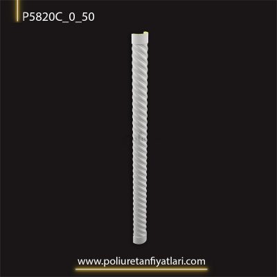 Dor İyon Korint Poliüretan sütun başlık fiyatı Dekoratif sütunlar Poliüretan iç ve dış cephe sütun başlığı imalatı Sütun ve Başlığı dekorları P5820C_0_50