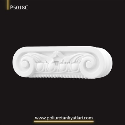 Poliüretan sert köpük pilaster sütun başlığı modelleri ahşap muadili sütunlar Poliüretan iç ve dış cephe pilaster sütun başlığı modelleri Sütun ve Başlığı dekorları P5018C