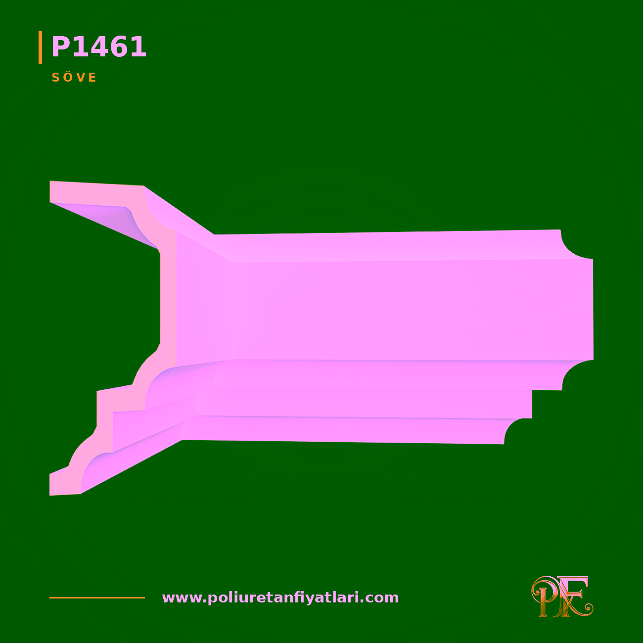 Poliüretan Dış Cephe ve Pencere Söve Modeli 150x365 mm