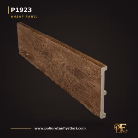 3×23 cm Poliüretan Ahşap Görünümlü Kütük Kiriş Panel