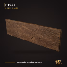 Poliüretan Rustik Kiriş Panel 27×300 cm Mertek Kütük