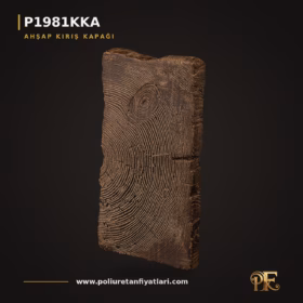 Poliüretan Ahşap Dokulu Kiriş ve Mertek Kapağı 30×16 cm