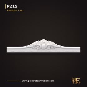 Poliüretan 5x128x23 cm Oyma Detaylı Bordür Taçı Modeli