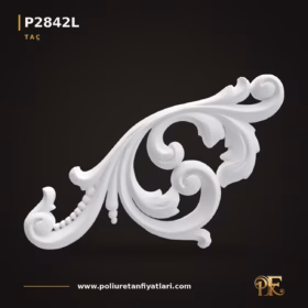 Poliüretan Kapı ve Pencere Üstü Oyma Taç Modeli 9x107x72 cm