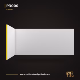 Poliüretan Düz Yüzeyli Duvar Paneli 63×288 cm Modeli