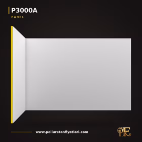 Poliüretan 97×288 cm Düz Yüzeyli Dekoratif Duvar Paneli