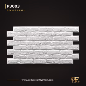 65×125 cm Tuğla Desenli Poliüretan Duvar Paneli