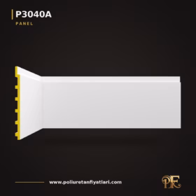 Poliüretan 45×240 cm Düz Yüzeyli Dekoratif Duvar Paneli
