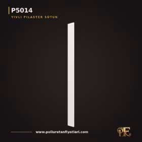 Poliüretan Yivli Pilaster Sütun Gövdesi 2x14x200 cm