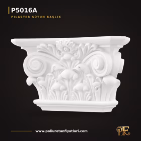 Poliüretan 9x31x18 cm Klasik Pilaster Sütun Başlığı Modeli