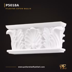 Poliüretan Pilaster Sütun Başlığı Modeli 6x23x11 cm