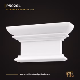 Poliüretan Pilaster Sütun Başlığı 8x32x17 cm Motifli Dekor