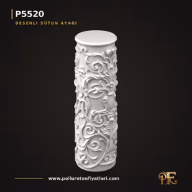 Poliüretan Klasik Desenli Sütun Ayağı 26×69 cm Model