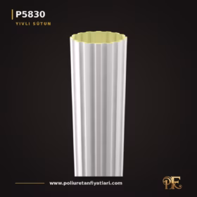 Poliüretan Yivli Sütun Gövdesi 30×240 cm Tasarımı