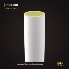 30×240 cm Düz Yüzeyli Poliüretan Sütun Gövde Tasarımı