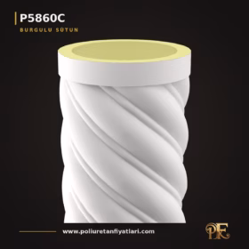 Poliüretan Burgulu Sütun Gövdesi 60×260 cm Sarmal Model