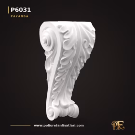 Akant Yapraklı 13x17x30 cm Poliüretan Payanda Modeli