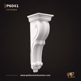 Poliüretan Akant Yapraklı Payanda 23x20x66 cm Model