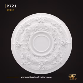 Klasik Motifli Poliüretan Tavan Göbeği 75×75 cm